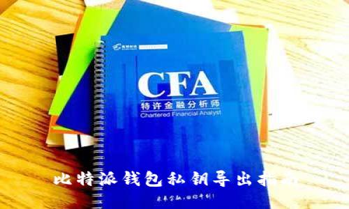 比特派钱包私钥导出指南